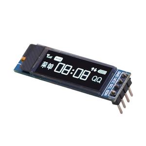 0.91Inch OLED <strong>Display</strong> Module, I2C <strong>Interface</strong>, 128X32 <strong>LCD</strong> Screen SSD1306 Blue/White Light, 3.3V5V - Product Image 4