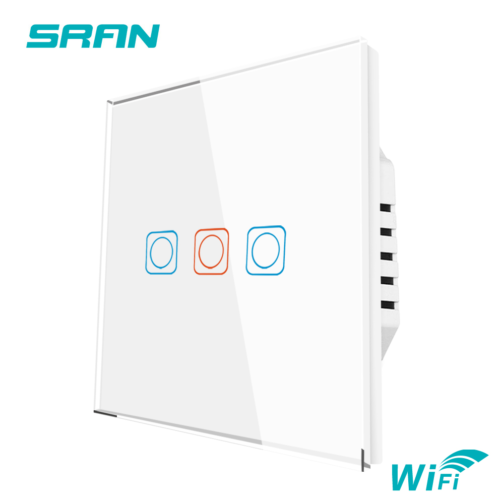 Interrupteur tactile Wifi à 3 voies