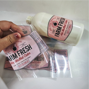 Hete Verkoop Huisdier Warmte Krimpkous Label Voor Zeep Krimpfolie Grote Pot Fles Verpakking Met Digitale Druk - Product Image 2