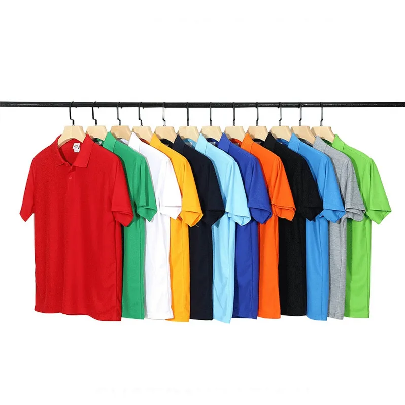 Polo de algodón 100% con bordado personalizado para hombre, camiseta lisa con Logo Oem, 100 algodón