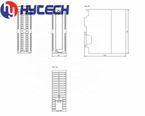 HYTECH-controlador PLC SIEMENS, SIMATIC S7 300 AI 8 * RTD, módulo de entrada analógica SM331 6ES7331-7PF01-0AB0