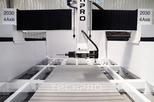 Máquina cortadora de espuma EPS modelo 3D de espuma de poliestireno de madera, enrutador CNC de 4 ejes con cabezal oscilante y eje giratorio - Product Image 3
