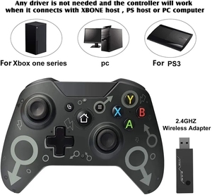 Xboxes için 2.4G kablosuz denetleyici Joystick Gamepad bir S/X konsolu için PS3 için PC Win 7/8/10 - Product Image 5