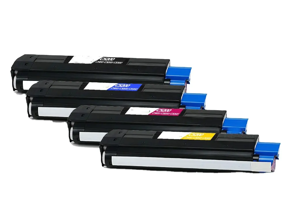 Ofis tedarikçisi uyumlu Toner kartuşu için OKI C5100 C5100X C5200 C5400 C5250 C5540