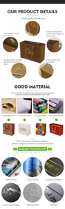 带手柄的定制纸板袋接受化妆品尺寸和印刷设计 - Product Image 5