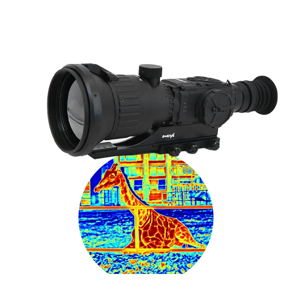 Industry-leading Waterproof Sight Hunting Anti-shock 1000G 17um Day and Night Night Vision Thermal Scope