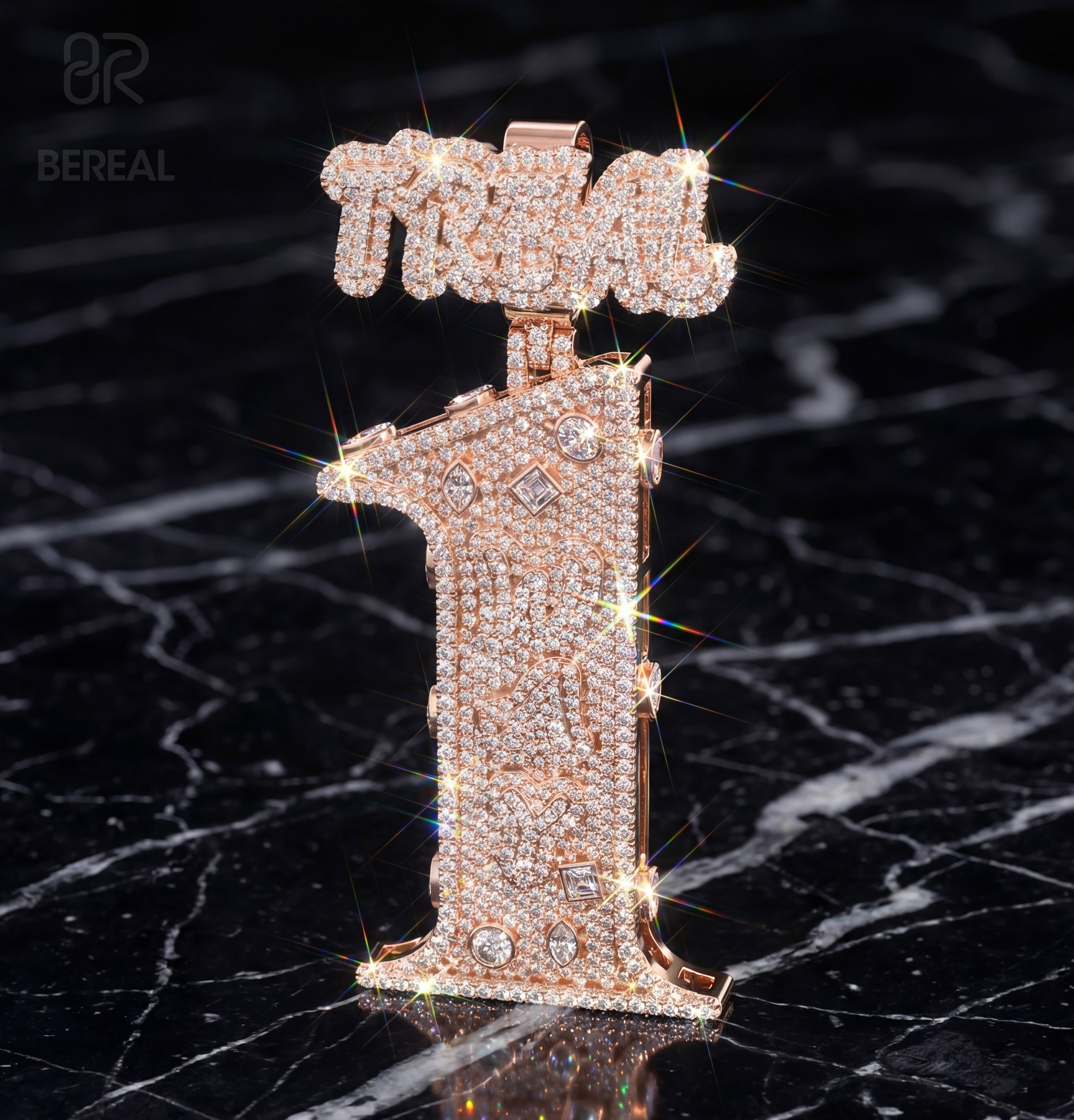 3 inches Moissanite+S925