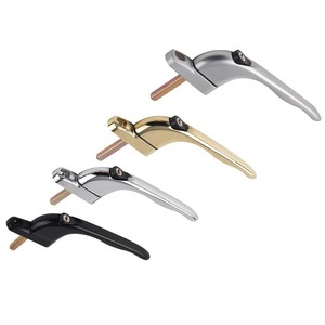 AJF 40mm White Inline Locking <strong>Window</strong> <strong>Handle</strong> Modern Aluminium Steel Espag <strong>Handle</strong> Key Unlock for Universal <strong>Window</strong> 3D Model Design - Product Image 2
