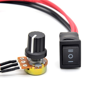 ASLONG J809 74*47 * 28mm DCモータースピードコントローラ6-30V 24Vマイクロモータースピードコントロールボード - Product Image 5