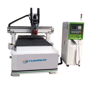 เครื่องตัด YN1325ไม้ด้วยมอเตอร์เซอร์โวเครื่องมือเปลี่ยน9KW ความเร็วสูงเครื่องแกะสลักแบบอัตโนมัติ ATC สำหรับงานไม้ CNC - Product Image 3