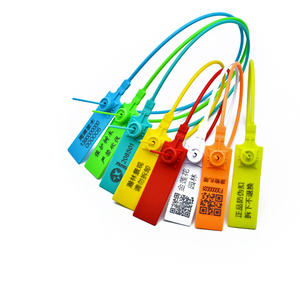 Sản Phẩm Phổ Biến Nhựa <span class=keywords><strong>Tag</strong></span> Biểu Tượng Tùy Chỉnh Chống Trộm Dùng Một Lần Nhựa Tự Khóa Con Dấu Nhãn - Product Image 1