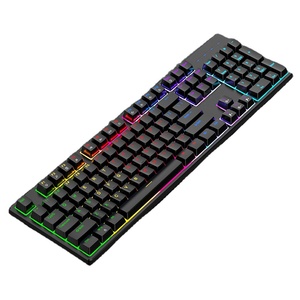 Ready to Ship Wired Usb RGB LED Light Pc <strong>Computer</strong> <strong>Custom</strong> Gaming Mechanical <strong>Keyboard</strong> <strong>for</strong> <strong>Computer</strong> Office Mechanical <strong>Keyboard</strong> - Product Image 1