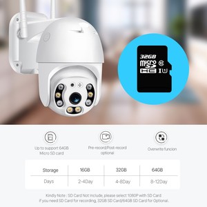 ICSEE 5MP 3mp无线智能摄像机PTZ IP户外人工智能检测P2P 8mp音频云存储4k无线安全闭路电视摄像机IP - Product Image 4