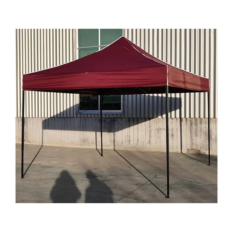 Tenda murah untuk dijual Online Cina, tenda lipat cepat Pop-Up 3m x 3m tenda lipat baja portabel seluler