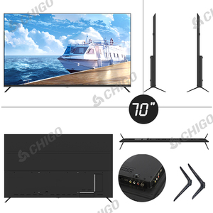 70 4K Uhd无框电视Ntsc发光二极管70英寸安卓智能平板电视 - Product Image 2