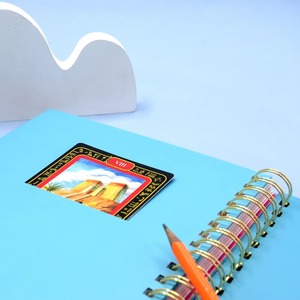 Taccuino in stile spirale personalizzato per la pianificazione del Budget mensile da colorare un noto adesivo coranico libro decorativo disponibile A5 A6 - Product Image 5