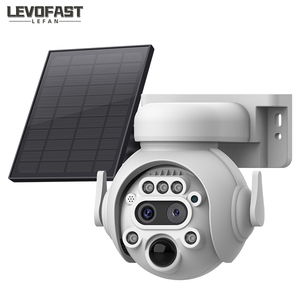 Cámara CCTV de seguridad solar de vigilancia de granja Cámara de batería solar de doble lente de 6MP con tarjeta Sim de 4GB - Product Image 4