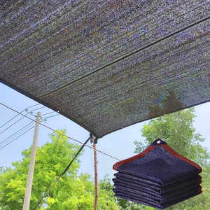 Черный HDPE зашифрованный затеняная ткань утолщенная ультрафиолетовая Солнцезащитная сетка для открытого Патио Сад прямоугольная вязаная - Product Image 1