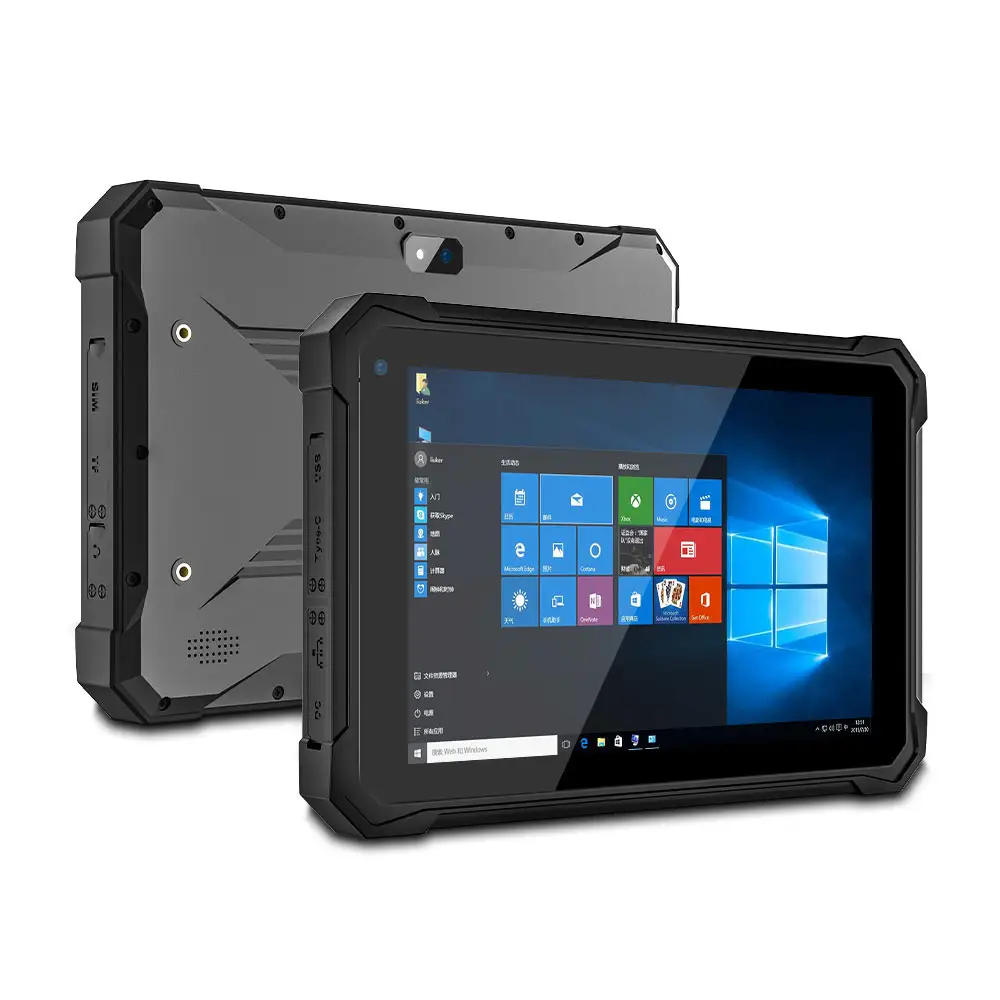 CENAVA Tablet PC keras layar sentuh, untuk Windows 10 Rugged Tablet 8 inci Ip67 tahan air GPS 4g Lte kapasitif
