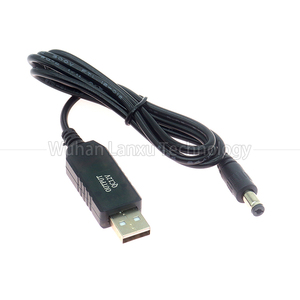 12V 1.5A USB DC 5.5x2.1mm fiş hızlı şarj QC tetik adaptör kablosu için Wifi yönlendirici güvenlik kamerası Led ışık şerit nemlendirici - Product Image 4