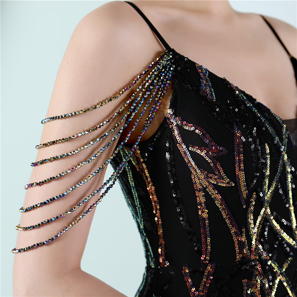 Sexy dress Trumpet Half Sleeve Mermaid Beading Short Sleeve - free shopping - 1mrk.com