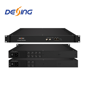 DEXIN NDS3528S codificador modulador con 8 HDMI a DVB-C/T de RF a 8 en 1 codificador modulador con osd - Product Image 1