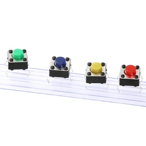 12*12*<span class=keywords><strong>13</strong></span>ディップ触覚スイッチ4pin H13mmスルーホール12*12プッシュボタンディップタクトスイッチPCB用