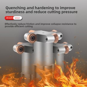 Customizable ODM CNC Machining Center TMR Nose T-Slot Milling <strong>Cutter</strong> <strong>Arc</strong> R2.5R3R4R5R6 Slotted Three-Edge <strong>Cutter</strong> Coating - Product Image 3