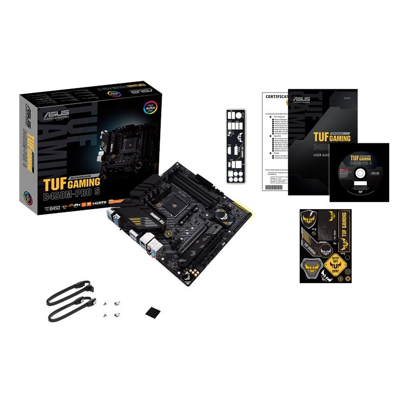 TUF GAMING B450M-PRO S TUF GAMING B450M-PRO S Tarjeta madre TUF GAMING B450M-PRO S