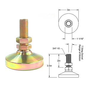 Chân Cân Bằng Có Thể Điều Chỉnh Độ Bền Cao 3/4-11UNC Kích Thước Tùy Chỉnh - Product Image 1