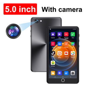 Nuovissimo lettore MP4 con fotocamera Bluetooth Wifi Android8.1 5 pollici Touch Screen registratore musicale Hifi Video lettore MP3 scheda TF - Product Image 2