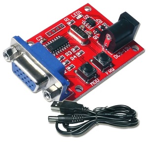VGA信号発電機カラーバー発電機テスト信号源60/75Hz最大1024x768 - Product Image 1