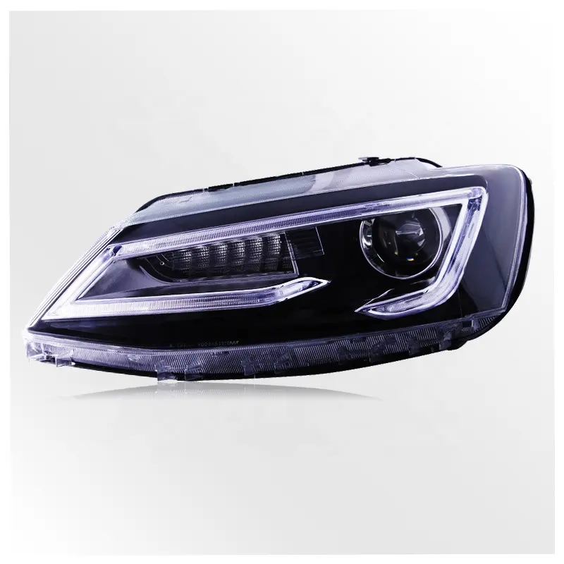 Substituir Farol LED Luzes Cabeça de Trabalho Faróis LED Carro para VW Jetta Polo Sagitar Vento 2012 2013 2014 2015 2016 2017