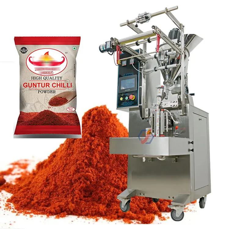 Automatic glitter mirchi baking powder packaging machine package machine
