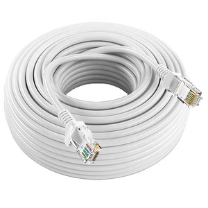 OEM ODM Multi Core UTP Cat5 cavo di rete Ethernet blu Plenum Rated Patch Cord Cat5e cavo Lan bianco per esterni strutturale all'aperto - Product Image 1