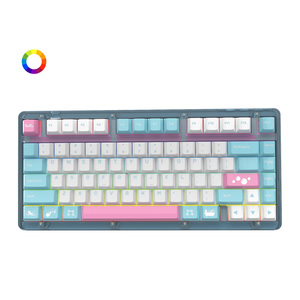 TOPSTYLE-Teclado mecánico con interruptor de cereza, accesorio de alta calidad, RGB, de intercambio en caliente, personalizado, de escritorio, USB, OEM, USB 2,0, con cable de alta calidad,