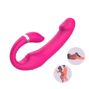 バイブレーターダブルモーターシリコーンGスポットパンティ暖房女性カップル用ウェアラブルディルドバイブレーター