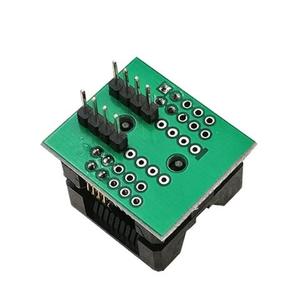 SOIC8 <strong>SOP8</strong> To DIP8 Wide-Body Seat Wide 150/200mil <strong>Programmer</strong> Adapter <strong>Socket</strong> Blue SA602 IC Test Conversion Burner - Product Image 4