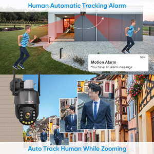 LS VISION 5mp HD 30X Optical Zoom Wireless 4G LTE PTZ <strong>Camera</strong> Supports <strong>Computer</strong> Monitoring Sound Light Alarm and NVR Connection - Product Image 5