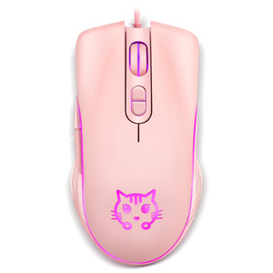 Nuovo arrivo Mouse cablato ergonomico con il nuovo gatto gattino Design carino Mouse per computer portatile Desktop 2400DPI - Product Image 1