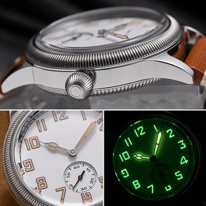 10 ATM Waterproof Genuine Leather Men Quartz OEM Customised Customizable Watch Montre Custom Reloj Logo - Product Image 6
