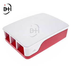 Per Raspberry Pi 4 modello B ABS custodia scatola di plastica guscio bianco classico per Raspberry Pi 4 4 generazione di un pezzo - Product Image 3