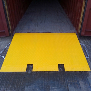 Carico resistente del carrello elevatore di capacità di carico 6500KGS con la catena e lo scarico della rampa di carico del contenitore d'acciaio - Product Image 6