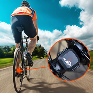CooSpo <strong>Wireless</strong> Speed and <strong>Cadence</strong> Sensor for Bike <strong>Computer</strong> - Product Image 5