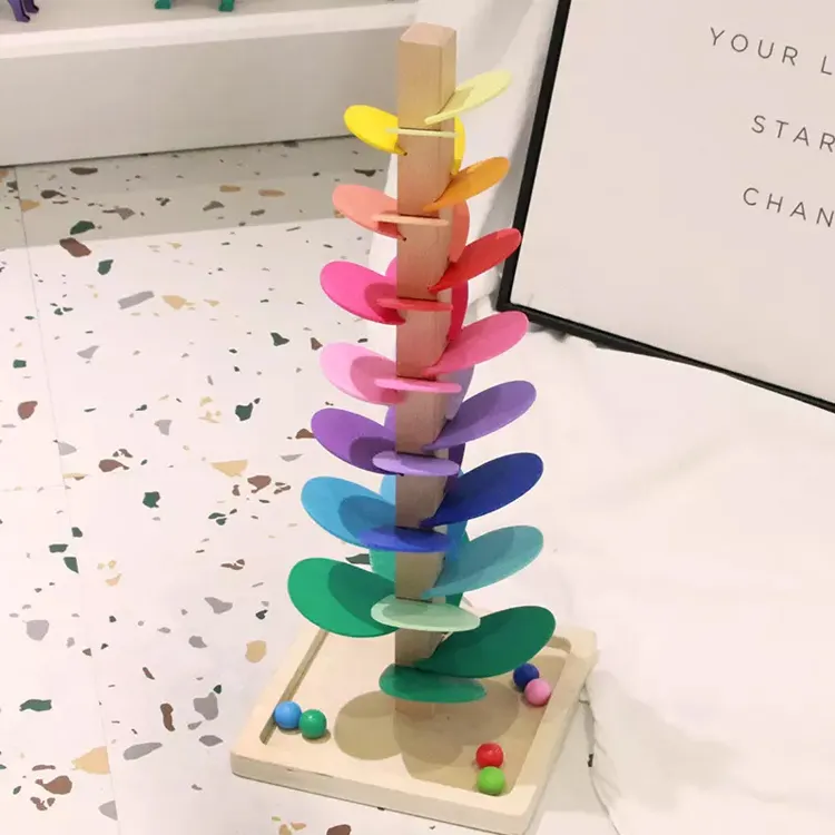 Insrainbow Music Tree – boule de démontage de couleur, jeu d'arbre de couleur, éducation Cognitive précoce, jouet d'assemblage amusant