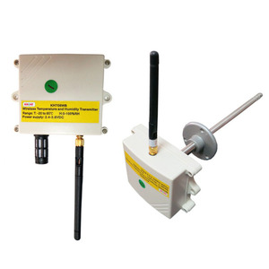 KH706TB-protocolo de comunicación Modbus Rs485, Sensor de temperatura y humedad tipo pared con 4-20mA - Product Image 1