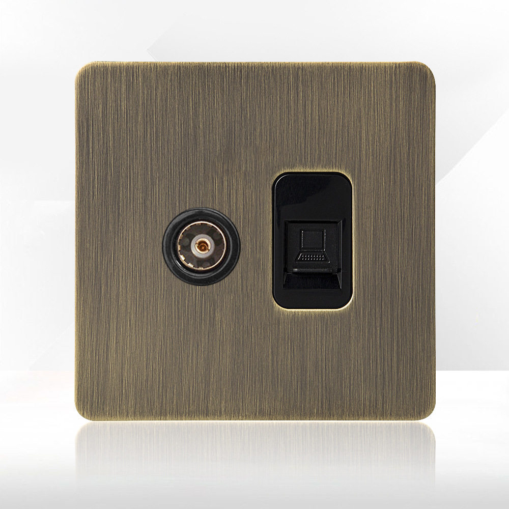 Tv/computer socket