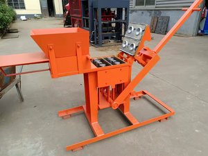 Оборудование для производства глиняного кирпича QT 2-40, ручная машина для изготовления земляных кирпичей для машины для изготовления блокировочных блоков - Product Image 4