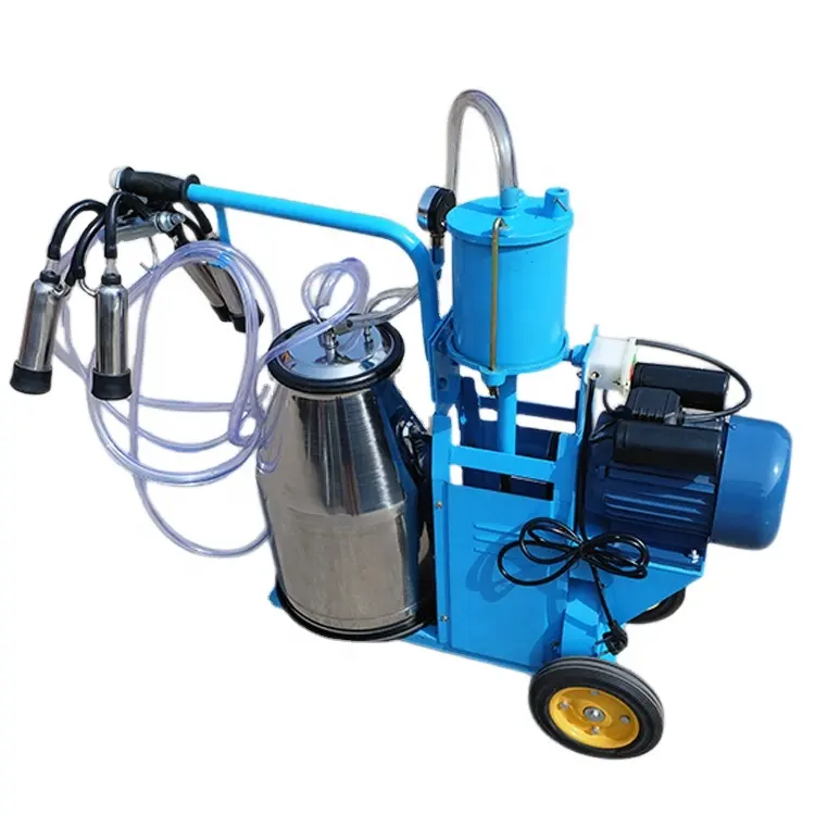 Good shop farm tools 25L single barrel electric dairy farm attrezzature salvaspazio macchine per la mungitura delle mucche