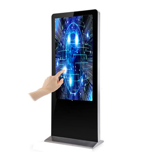 Quiosco de red Vertical ultrafina con pantalla táctil Lcd, máquina de anuncios de publicidad, señal digital 4K, OEM 43 49 55 65 pulgadas - Product Image 1